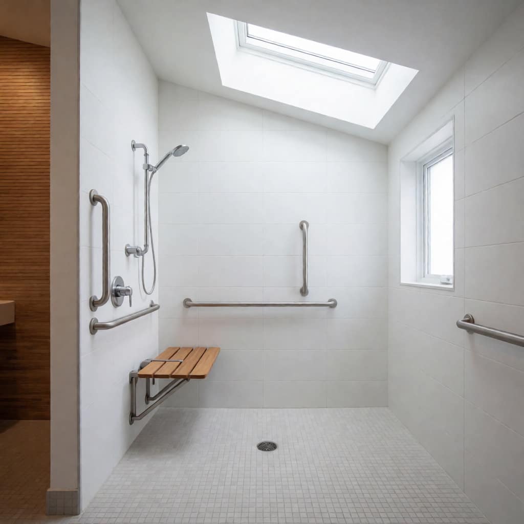 Adaptation salle de bain PMR