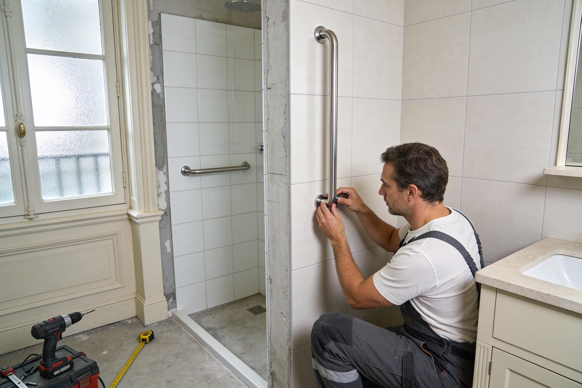 Salle de bain PMR Rouen